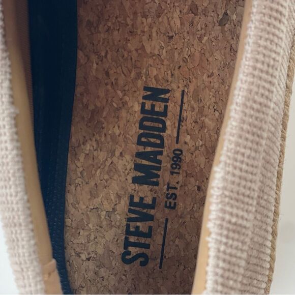 Steve Madden Abiza Men\'s Canvas Loafers- Sand : 9.5 D - Medium main image 7